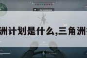 三角洲计划是什么,三角洲技术。