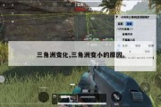 三角洲变化,三角洲变小的原因。