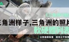 三角洲样子,三角洲的照片。